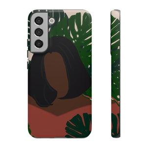 Plant Lady Tough Android Phone Case Samsung Galaxy S22 Plus Matte 