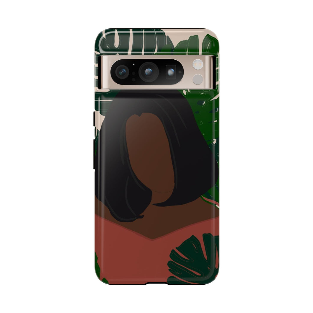 Plant Lady Tough Android Phone Case Google Pixel 8 Pro Glossy 