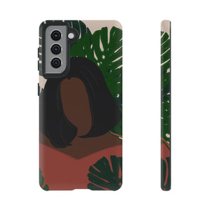 Plant Lady Tough Android Phone Case Samsung Galaxy S21 Matte 