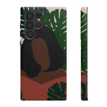 Load image into Gallery viewer, Plant Lady Tough Android Phone Case Samsung Galaxy S22 Ultra Matte 
