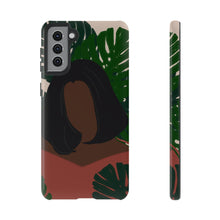 Load image into Gallery viewer, Plant Lady Tough Android Phone Case Samsung Galaxy S21 Plus Glossy 
