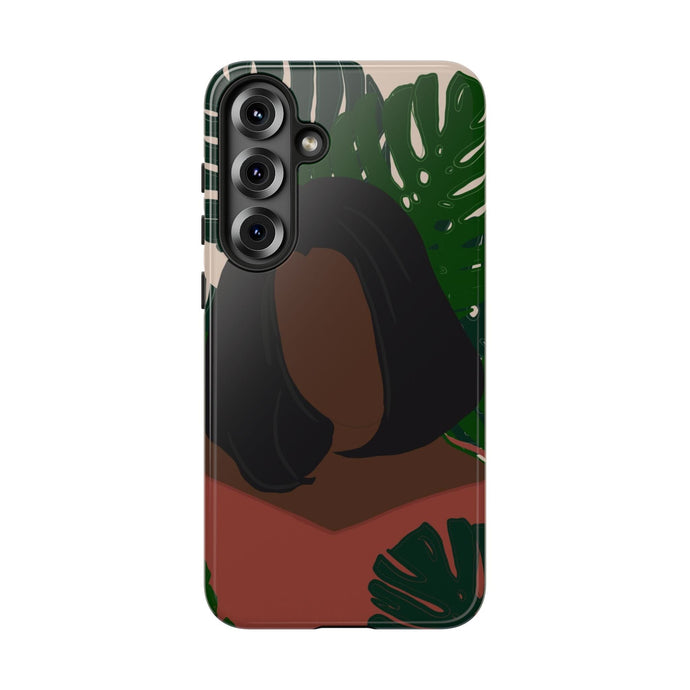 Plant Lady Tough Android Phone Case Samsung Galaxy S25 Plus Glossy 