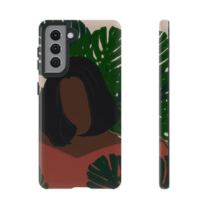 Plant Lady Tough Android Phone Case Samsung Galaxy S21 Glossy 