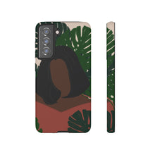 Load image into Gallery viewer, Plant Lady Tough Android Phone Case Samsung Galaxy S21 FE Matte 

