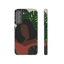 Load image into Gallery viewer, Plant Lady Tough Android Phone Case Samsung Galaxy S21 FE Glossy 
