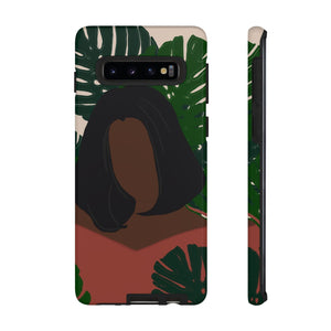 Plant Lady Tough Android Phone Case Samsung Galaxy S10 Glossy 