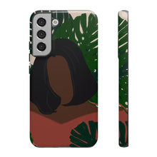 Load image into Gallery viewer, Plant Lady Tough Android Phone Case Samsung Galaxy S22 Plus Glossy 
