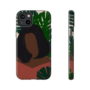 Plant Lady Tough iPhone Case iPhone 14 Plus Glossy 