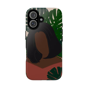 Plant Lady Tough iPhone Case iPhone 16 Glossy 