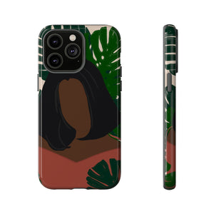 Plant Lady Tough Phone Case iPhone 14 Pro Max Glossy 