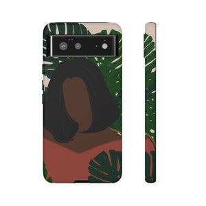 Plant Lady Tough Phone Case Google Pixel 6 Matte 