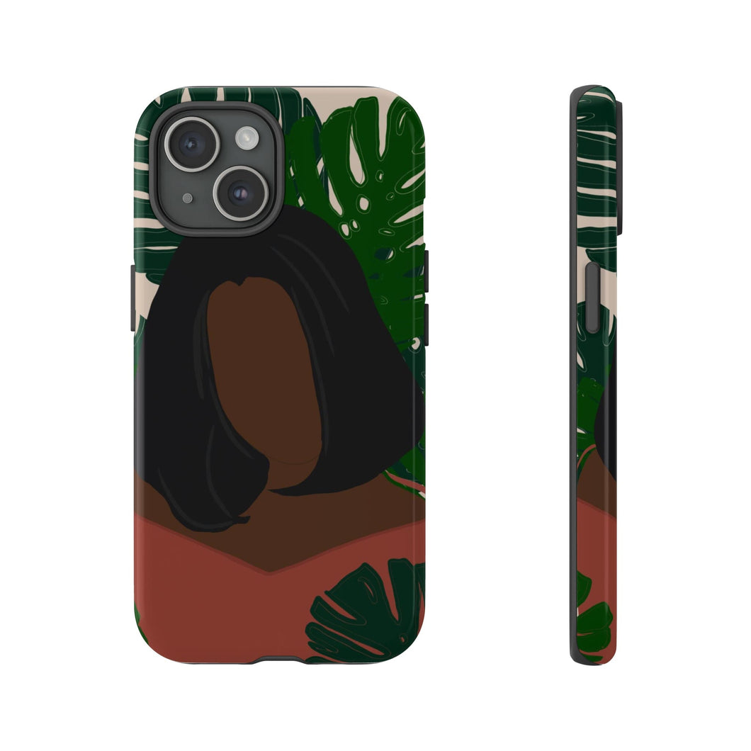 Plant Lady Tough Phone Case iPhone 15 Glossy 