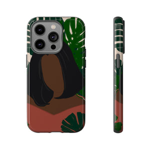 Plant Lady Tough Phone Case iPhone 14 Pro Glossy 