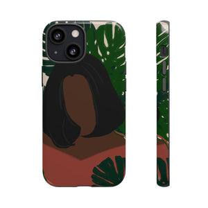 Plant Lady Tough Phone Case iPhone 13 Mini Glossy 