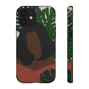 Plant Lady Tough Phone Case iPhone 12 Glossy 