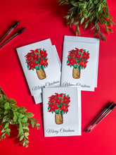 Load image into Gallery viewer, Poinsettia Card 

