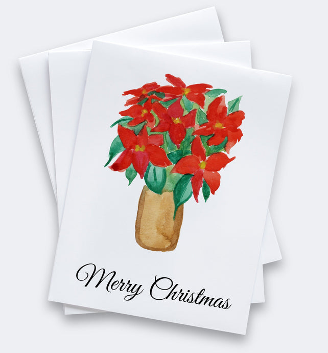 Poinsettia Card 