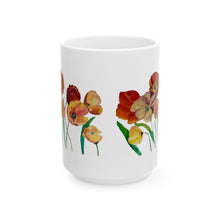 Load image into Gallery viewer, Poppies Ceramic Mug, (11oz, 15oz) 
