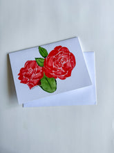 Load image into Gallery viewer, Red Roses Greeting Cards 

