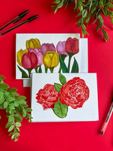 Load image into Gallery viewer, Red Roses Greeting Cards 
