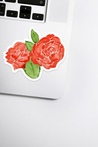 Red Roses Sticker 