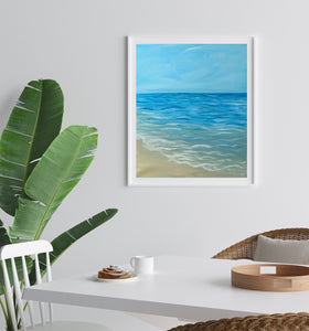 Shores at Lido Beach Art Print 