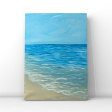 Load image into Gallery viewer, Shores at Lido Beach Oil Painting 
