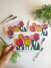 Load image into Gallery viewer, Spring Flowers Greeting Cards 
