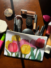 Load image into Gallery viewer, Spring Tulips Accessory Pouch 
