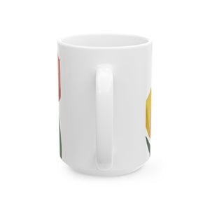 Spring Tulips Ceramic Mug, (11oz, 15oz) 15oz 