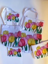 Load image into Gallery viewer, Spring Tulips Tote Bag 
