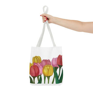 Spring Tulips Tote Bag 