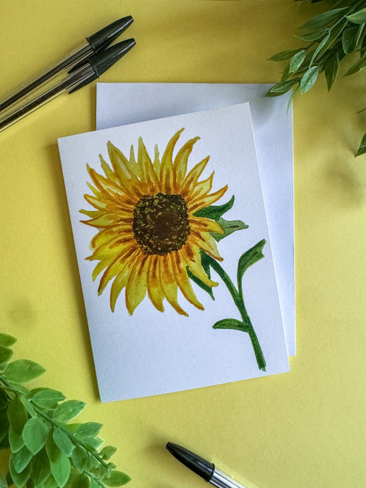 Sunflower 2 Greeting Cards 