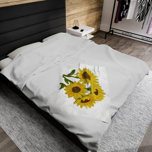 Sunflower Throw Blanket 