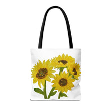 Load image into Gallery viewer, Sunflower Tote Bag 
