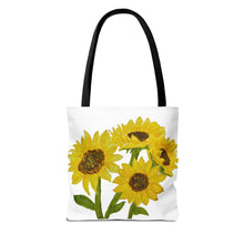 Load image into Gallery viewer, Sunflower Tote Bag 
