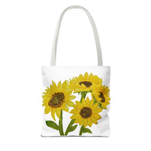 Load image into Gallery viewer, Sunflower Tote Bag 
