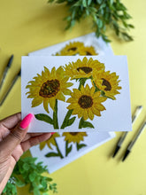 Load image into Gallery viewer, Sunflowers Greeting Cards 
