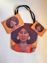 Load image into Gallery viewer, Tangerine Accessory Pouch 
