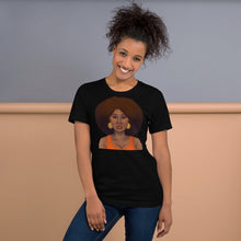 Load image into Gallery viewer, Tangerine Afro Unisex t-shirt 
