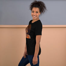 Load image into Gallery viewer, Tangerine Afro Unisex t-shirt 
