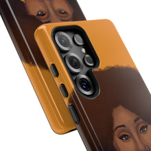 Load image into Gallery viewer, Tangerine Afro Woman Tough Android Phone Case 
