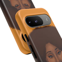 Load image into Gallery viewer, Tangerine Afro Woman Tough Android Phone Case 
