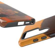 Load image into Gallery viewer, Tangerine Afro Woman Tough Android Phone Case 
