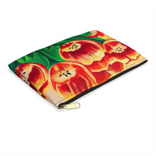 Load image into Gallery viewer, Warm Tulips Accessory Pouch 
