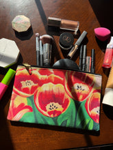 Load image into Gallery viewer, Warm Tulips Accessory Pouch 
