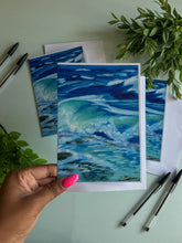 Load image into Gallery viewer, Waves Greeting Cards 
