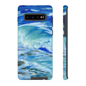 Waves Tough Android Phone Case Samsung Galaxy S10 Plus Matte 