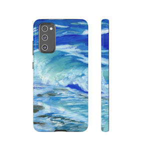 Waves Tough Android Phone Case Samsung Galaxy S20 FE Glossy 