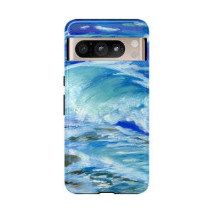 Waves Tough Android Phone Case Google Pixel 8 Pro Glossy 